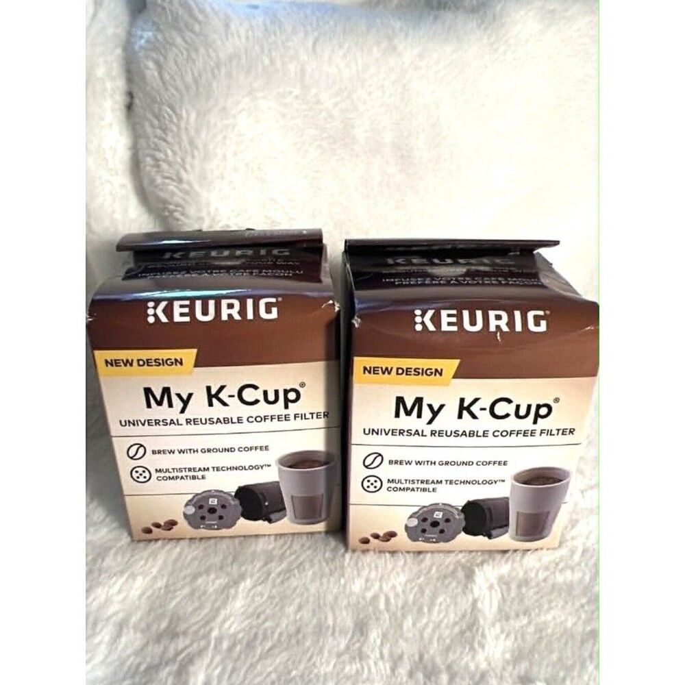 Keurig My K‑Cup Universal Reusable Coffee Filters • NEW DESIGN • NIB - QTY 2